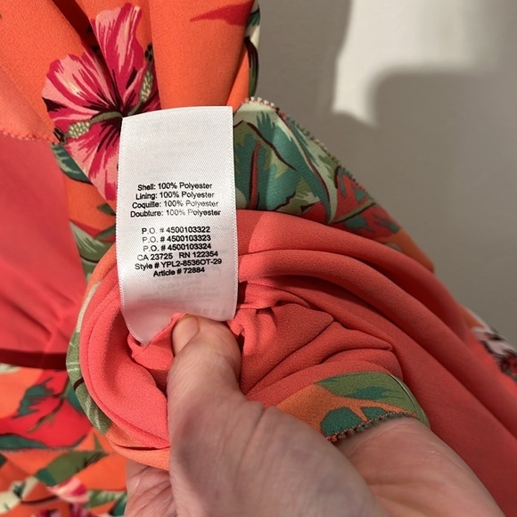 Sunday best tropical print savoy dress - size 0 - Picture 11 of 11